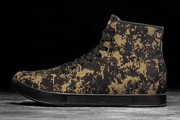 Black Nobull High-Top Pride Canvas Men's Trainers | CA R1424V